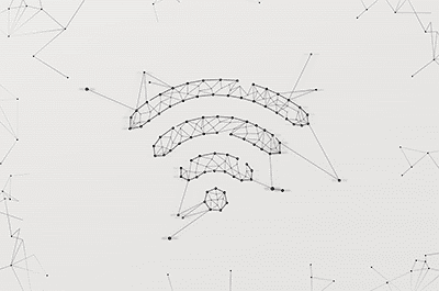 wifi-symbol-made-in-low-polygonal-style-over-light